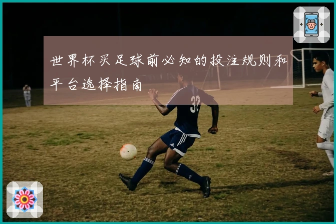 世界杯买足球前必知的投注规则和平台选择指南